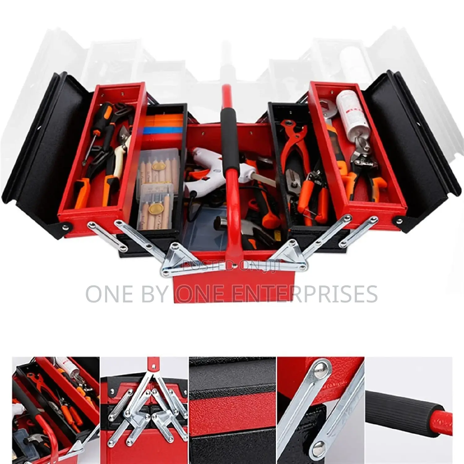 Wise Up Tool Box Empty Box 3 Layers