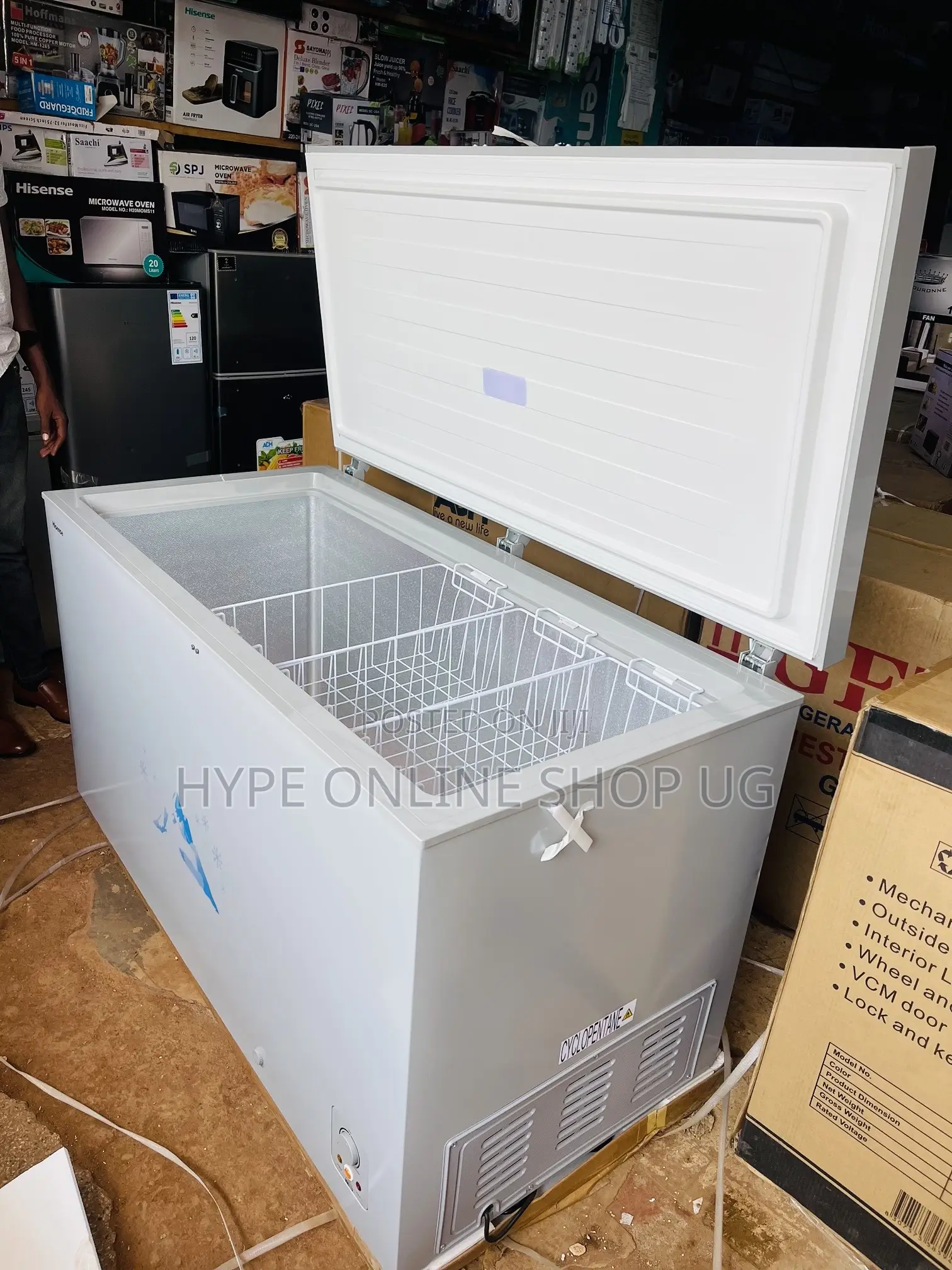 550L Hisense Chest Deep Freezer