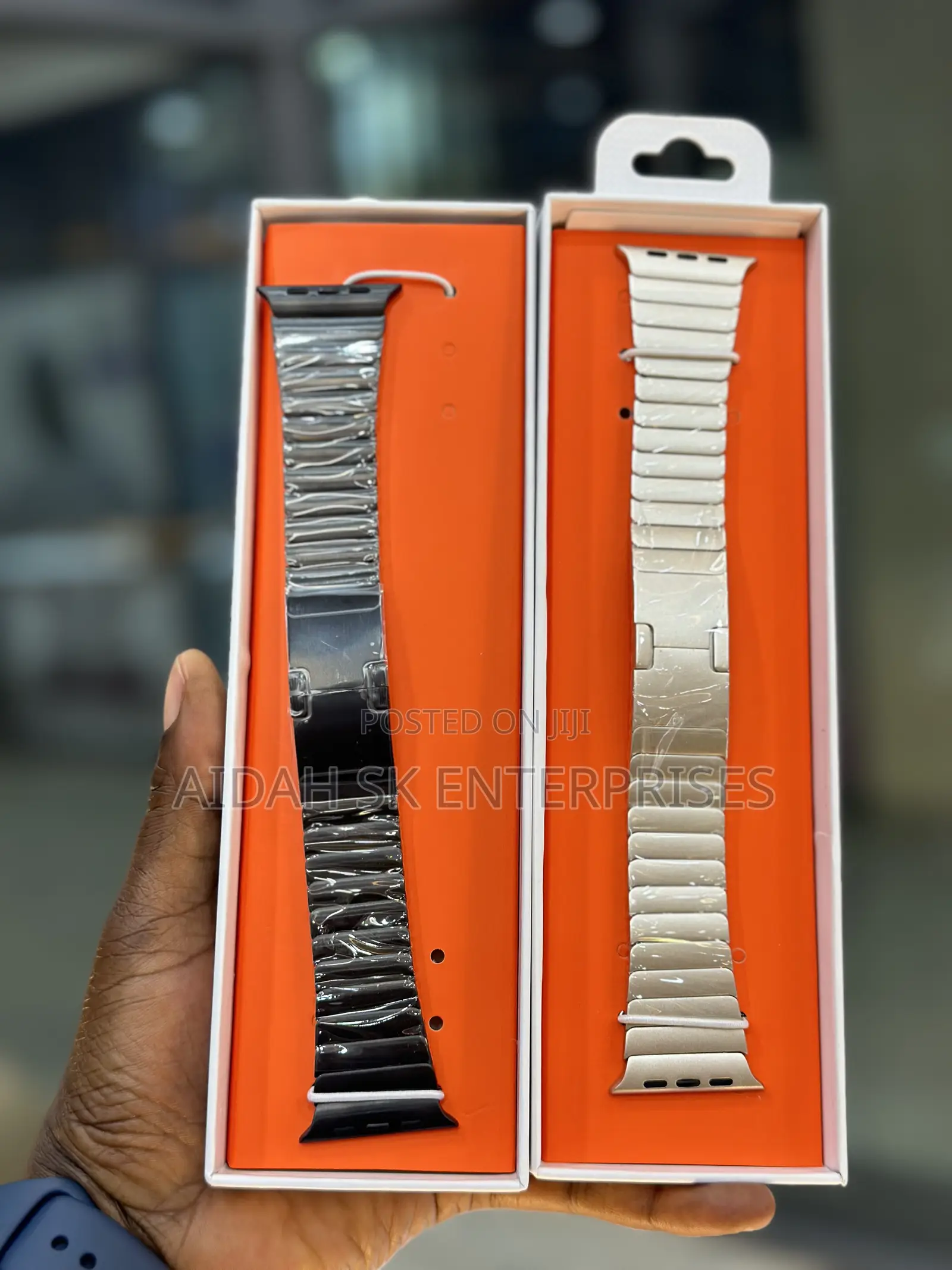 Stainless Steel Apple Watch Straps.