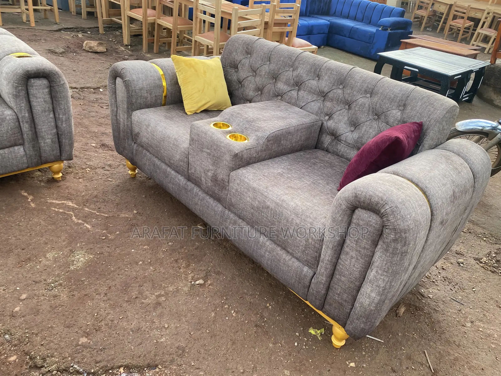 Modern Dutch Sofa Set Highdensity Foam