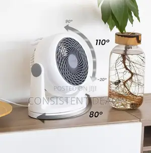 Portable Plastic Desk USB 90° Wide Angle Desk Mini Fan