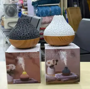 Portable Wooden Aroma Mini Humidifier
