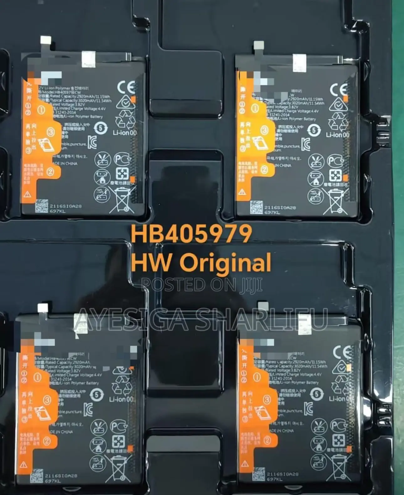 Huwei Original Batteries in Stock