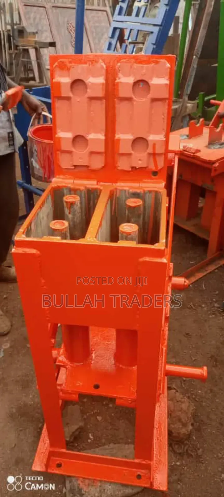 Interlocking Block Machines for Soil