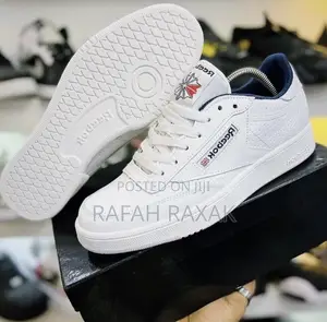 Original White Reebok Classic Leather Casual Sneakers