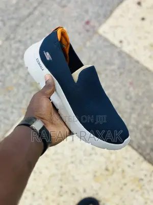 Original Blue/White Skechers Go Walk Flex Sneakers