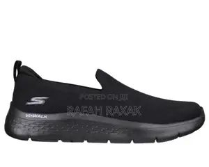 Original Triple Black Skechers Go Walk Flex Sneakers