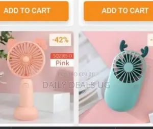 Handheld Portable Fan