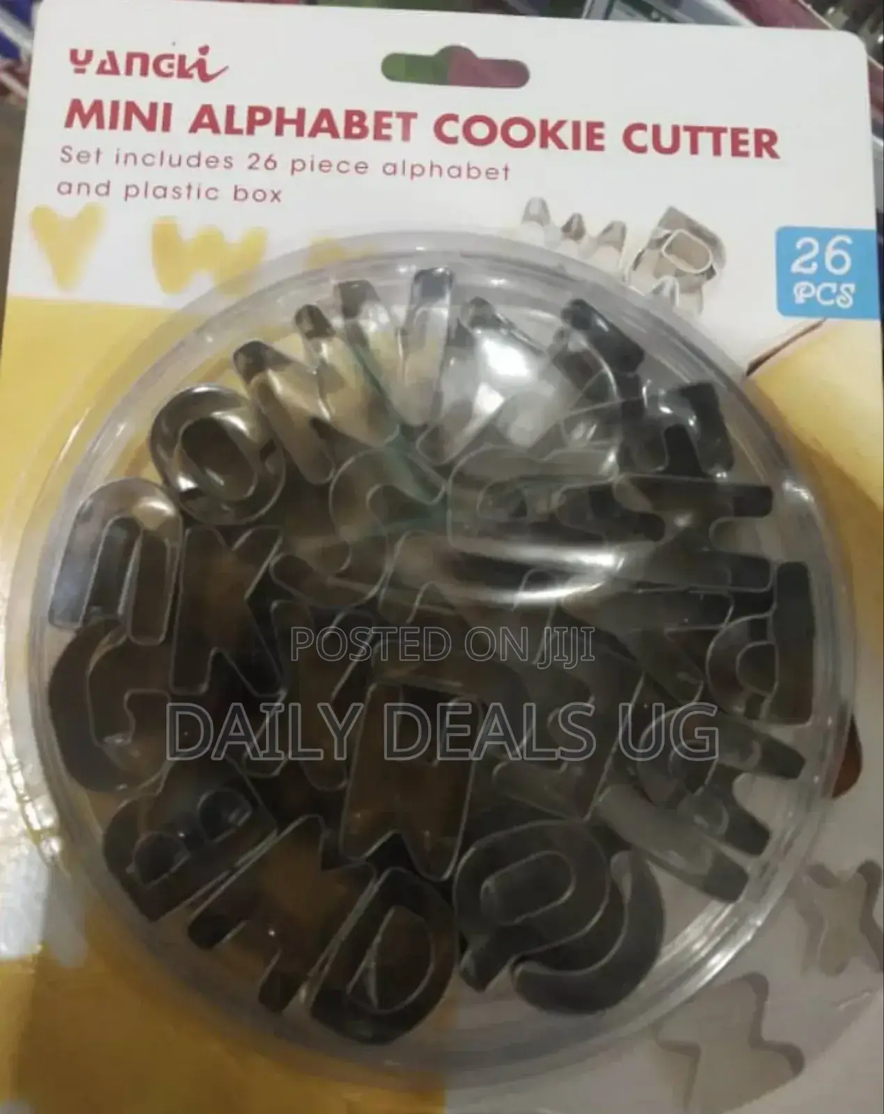 Alphabet Cookie Cutter