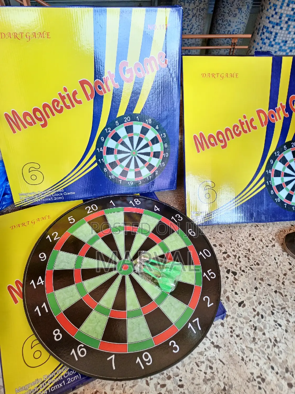 Magnetic Dart Board