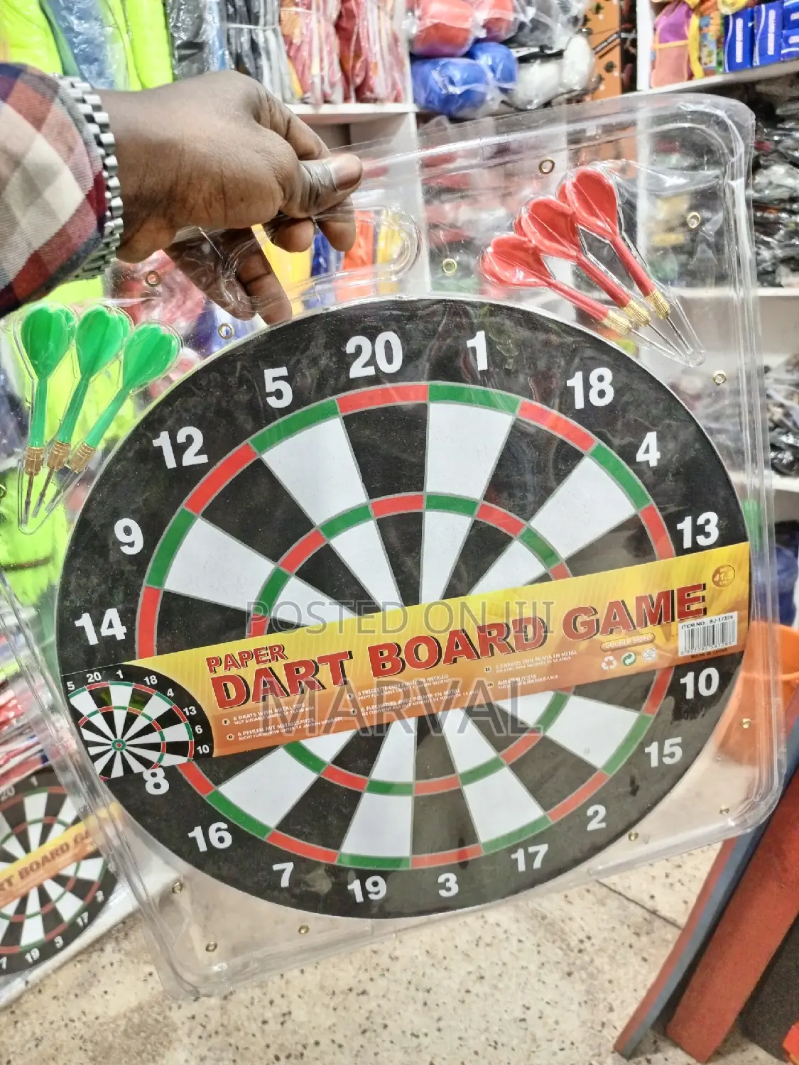Double Sided Dart Board
