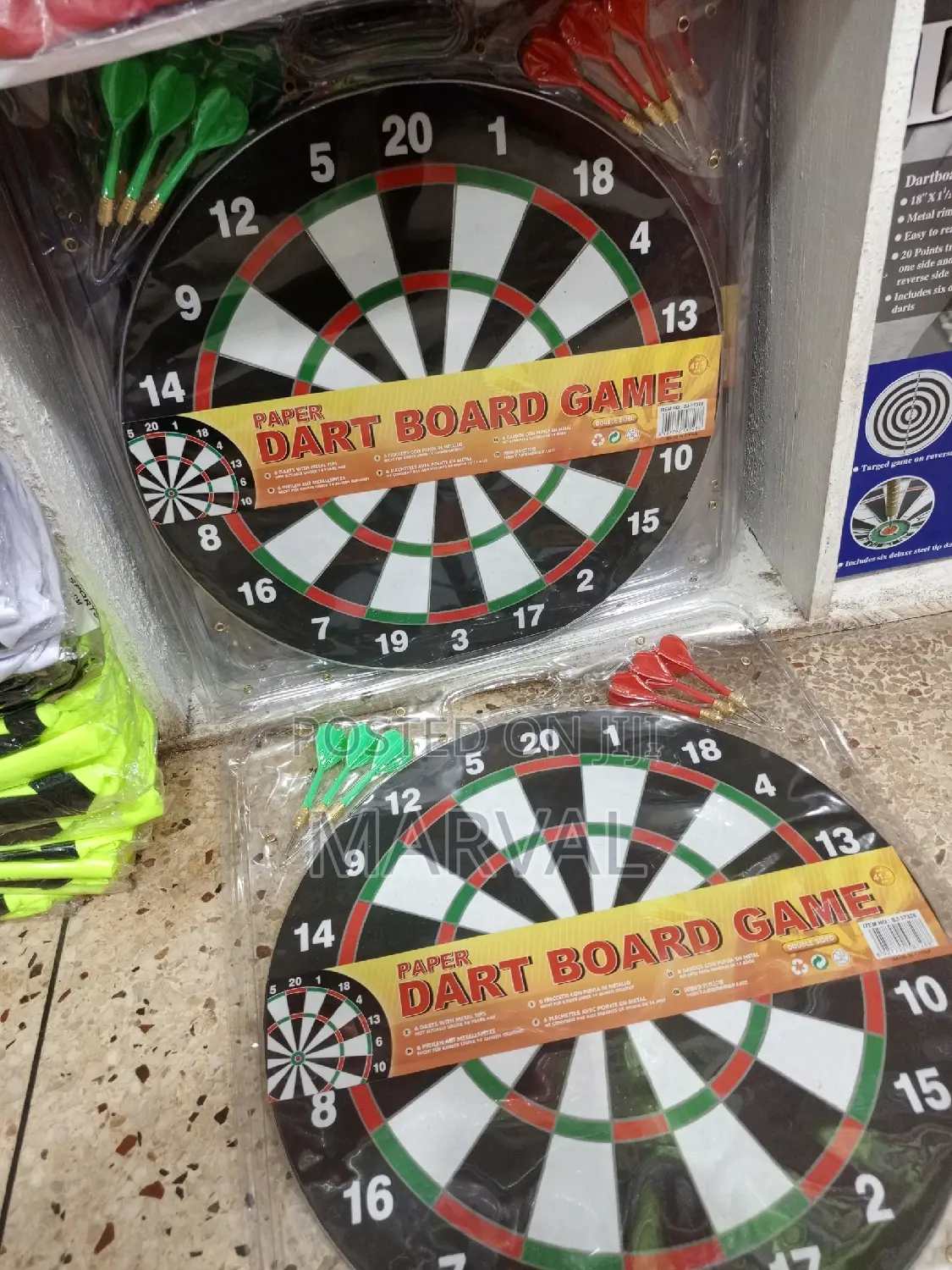 Double Sided Dart Board
