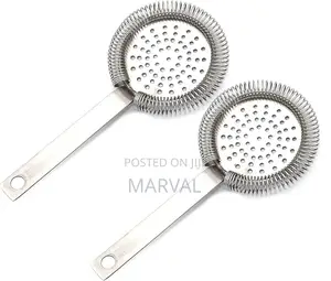 Professional Bar Stainless Steel Cocktail Strainer