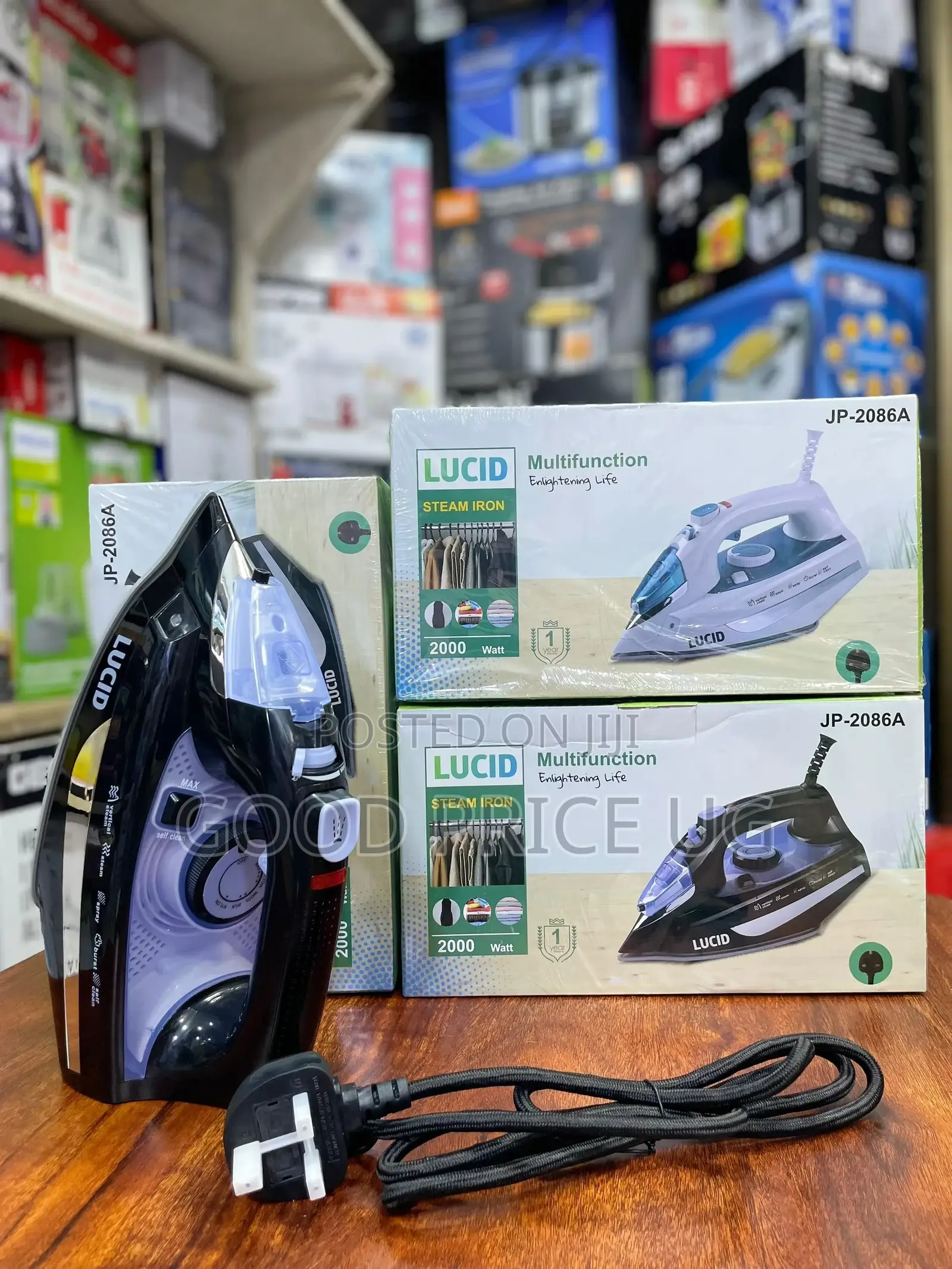 Lucid Steam Iron Jp-2086a