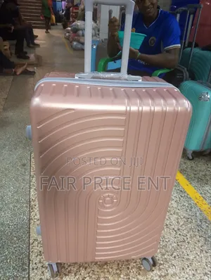 Classy Plastic Suitcases. Extra Large. ( Bronze)