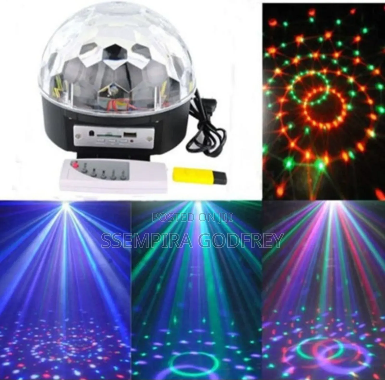 Mp3 Crystal Magic Ball Light