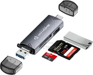 6 in 1 OTG Memory Adapter SD Card Reader USB C Multifunction