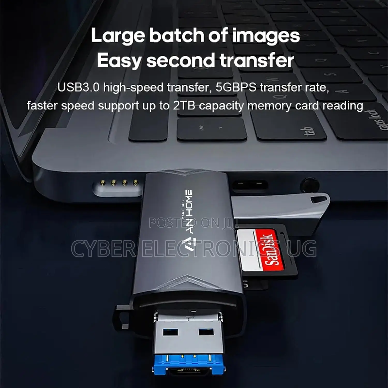 6 in 1 OTG Memory Adapter SD Card Reader USB C Multifunction