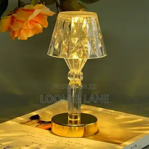 Led Crystal Table Lamp
