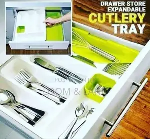 Drawer Store Expandable Cutlery Tray