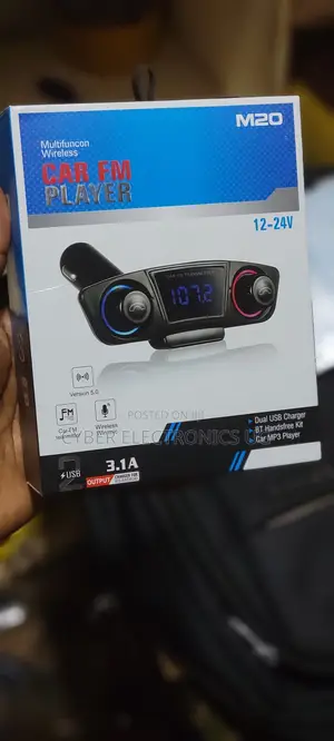 M20 Bluetooth Car Fm Mp3 Transmitter Radio