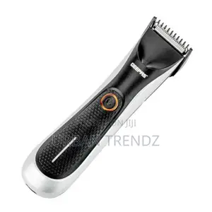 .Geepas Rechargeable Shaver and Trimmer -Black/Silver