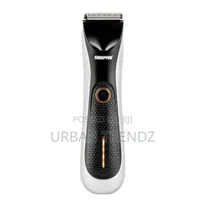 .Geepas Rechargeable Shaver and Trimmer -Black/Silver