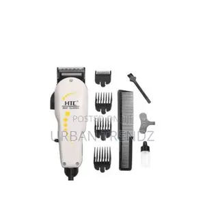 HTC Electric Hair Clipper Shaving Machine - White