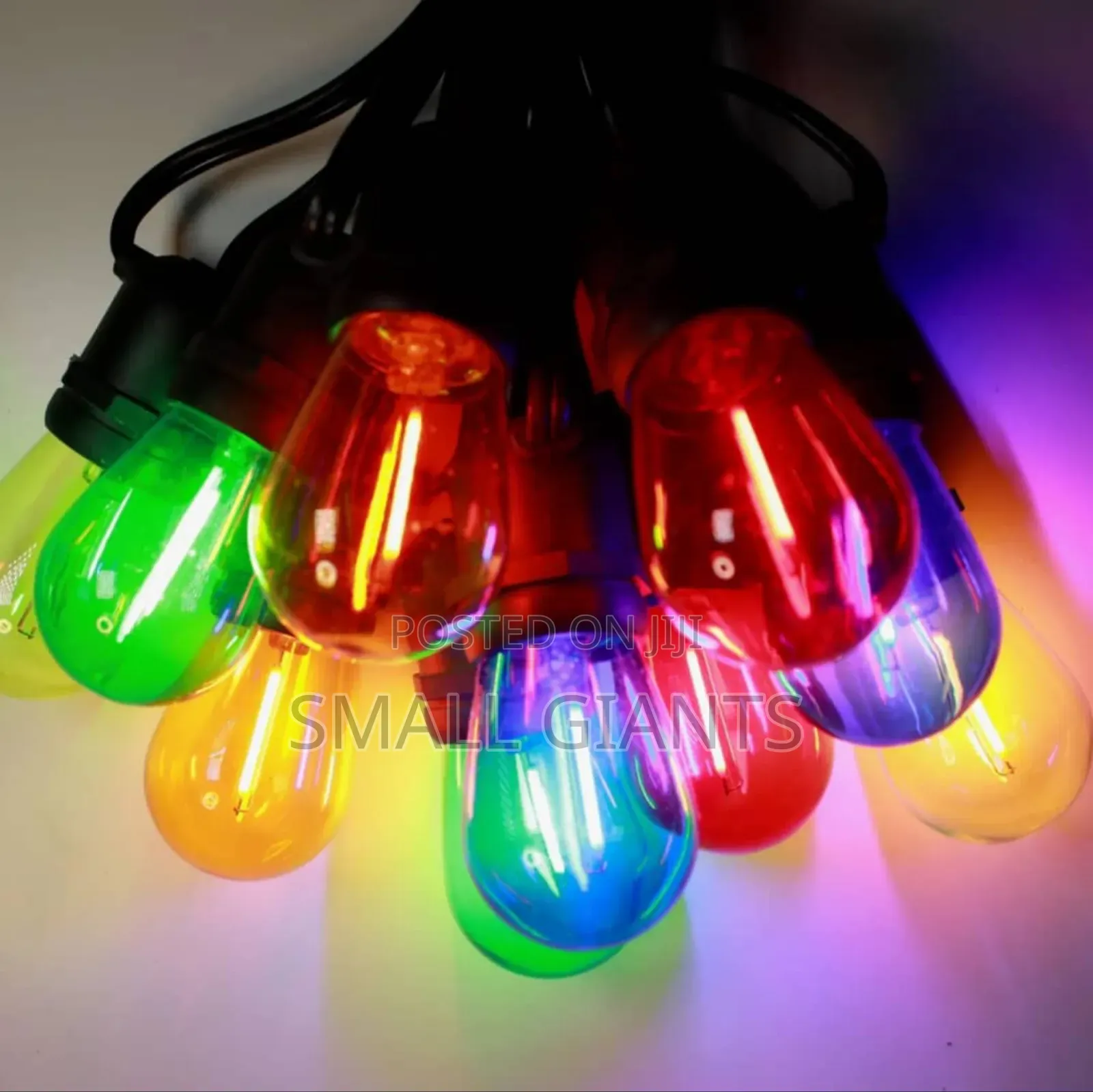Waterproof 5 MTRS LED Filament RGB String Bulbs