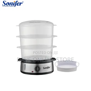 Sonifer SF-4030 3 Layer Cooker Plastic Electric Food Steamer