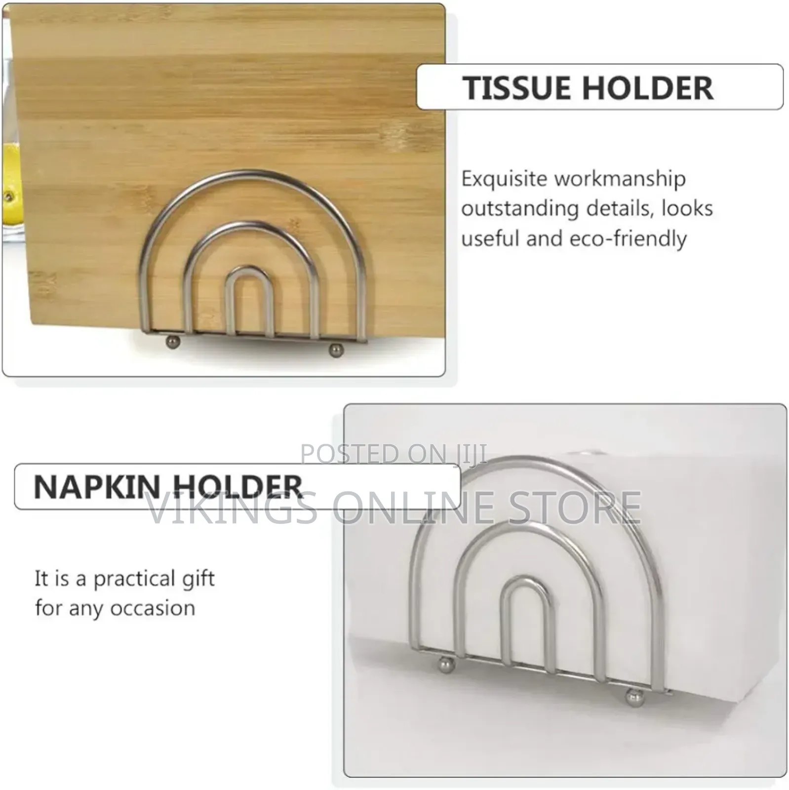 Chopping Board Rack and Napkin Tissue Holder