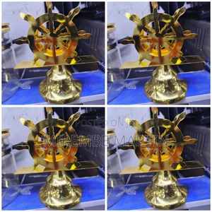 Spin Wheel Golden Tissue Holder