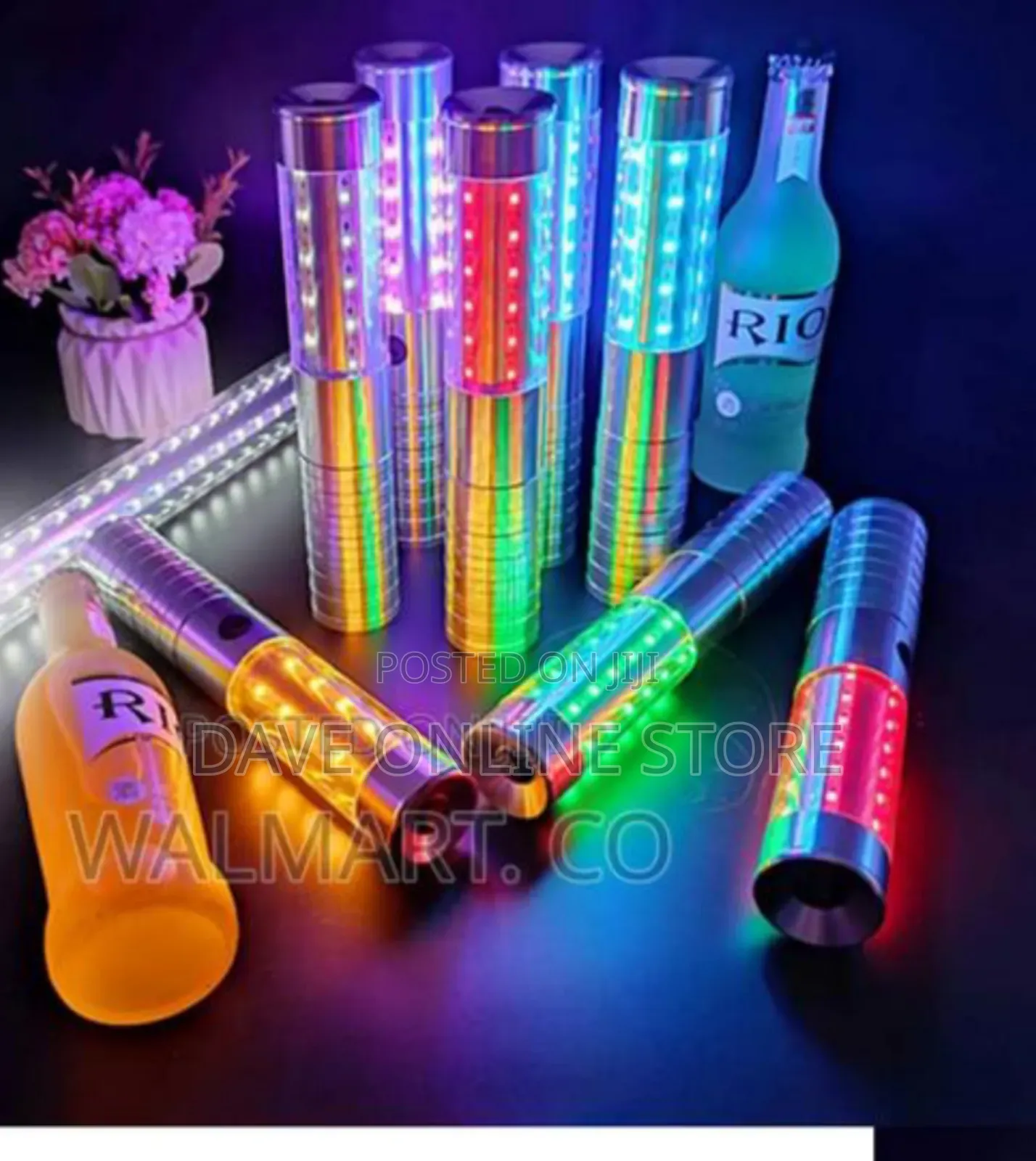LED Strobe Baton Topper VIP Champagne Bottle Sparkler