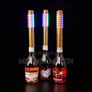 LED Flash Sticks, Champagne Wine Bottle Service Sparkler