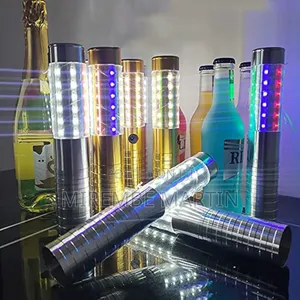 LED Flash Sticks, Champagne Wine Bottle Service Sparkler