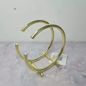 Gold Metal Napkin Holder, Candybar Restaurant Decoration
