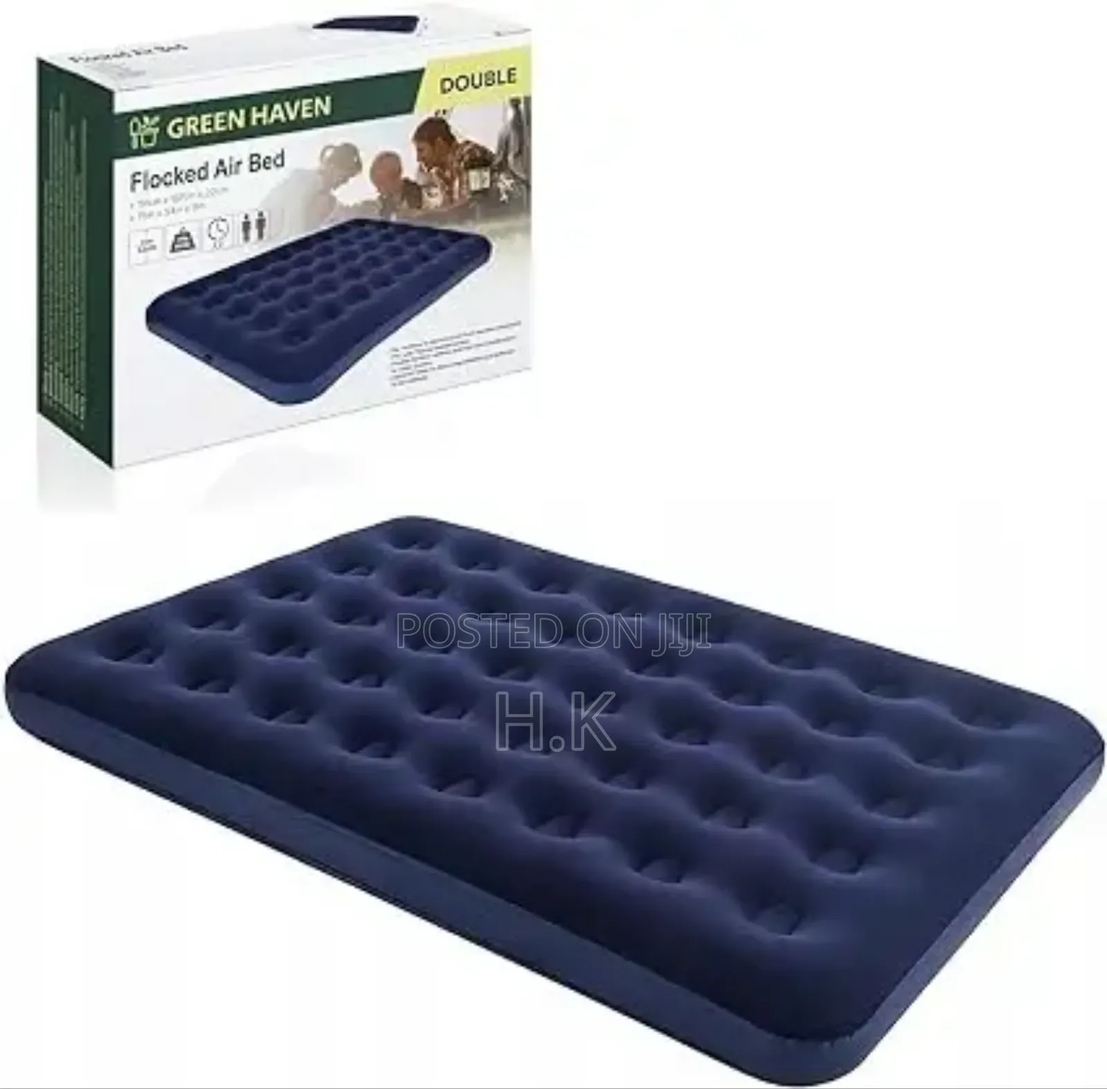 Inflatable Air Mattress 5×6 With Pump