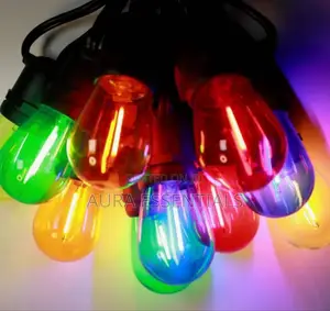 Waterproof 5mtrs LED Filament RGB String Bulbs