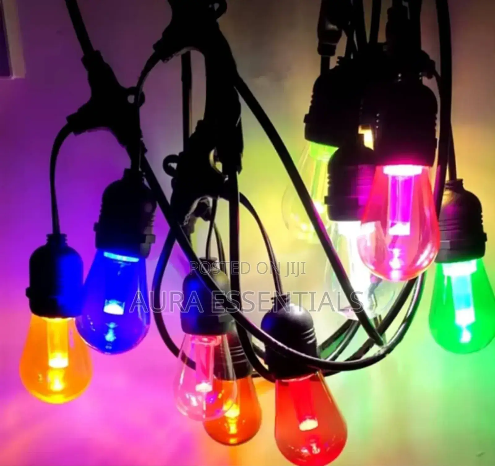 Waterproof 5mtrs LED Filament RGB String Bulbs
