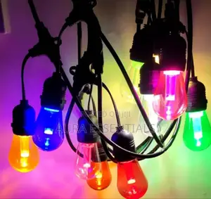 Waterproof 5mtrs LED Filament RGB String Bulbs