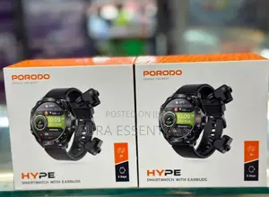 PORODO HYPE Smart Watch With Earbuds