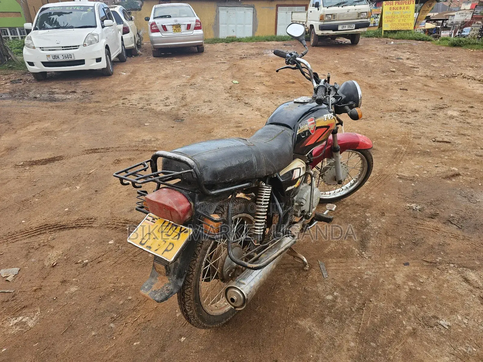 TVS XL 100 2017 Red