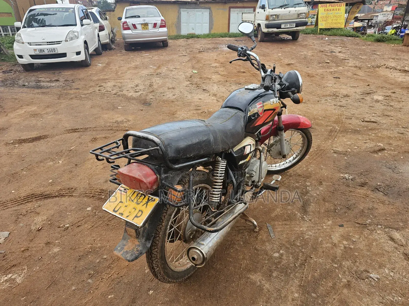 TVS XL 100 2017 Red