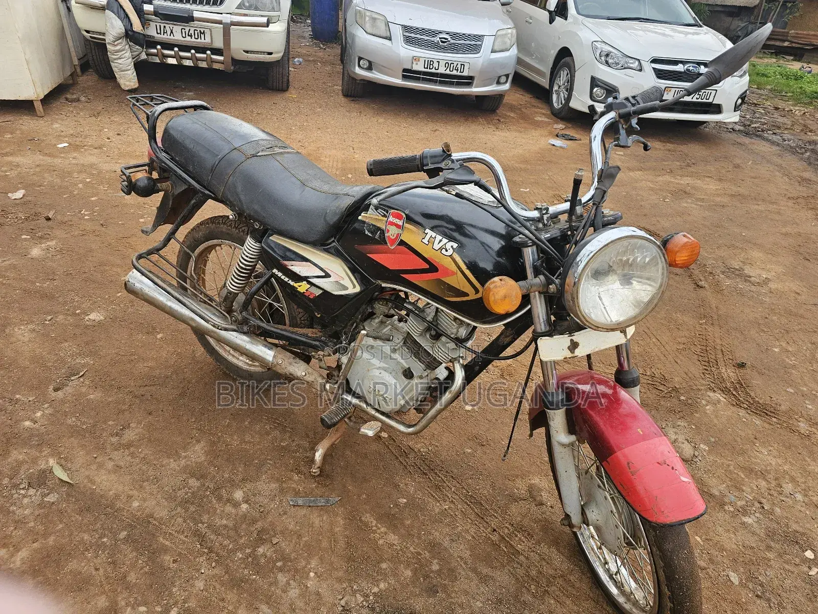 TVS XL 100 2017 Red