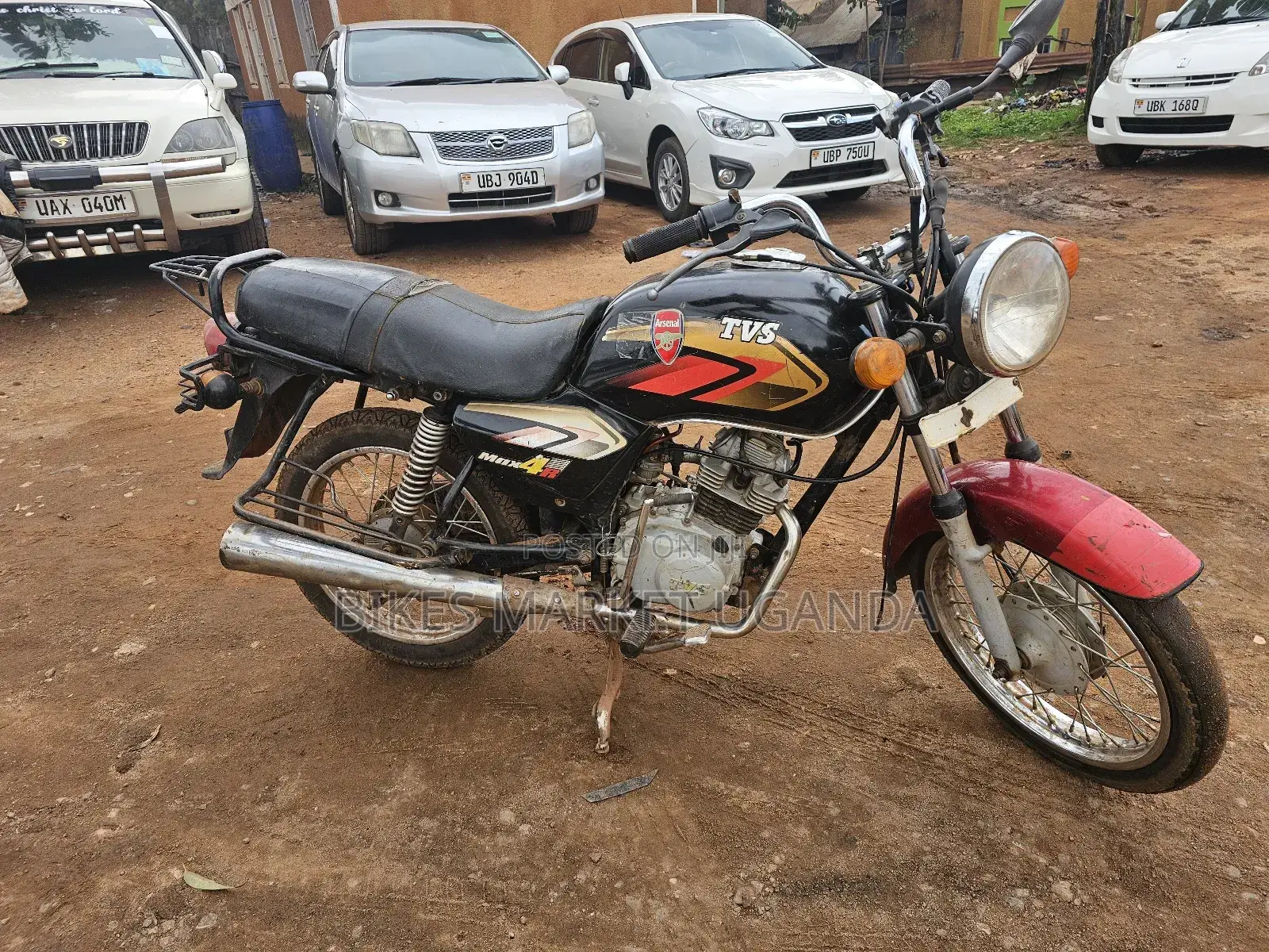 TVS XL 100 2017 Red