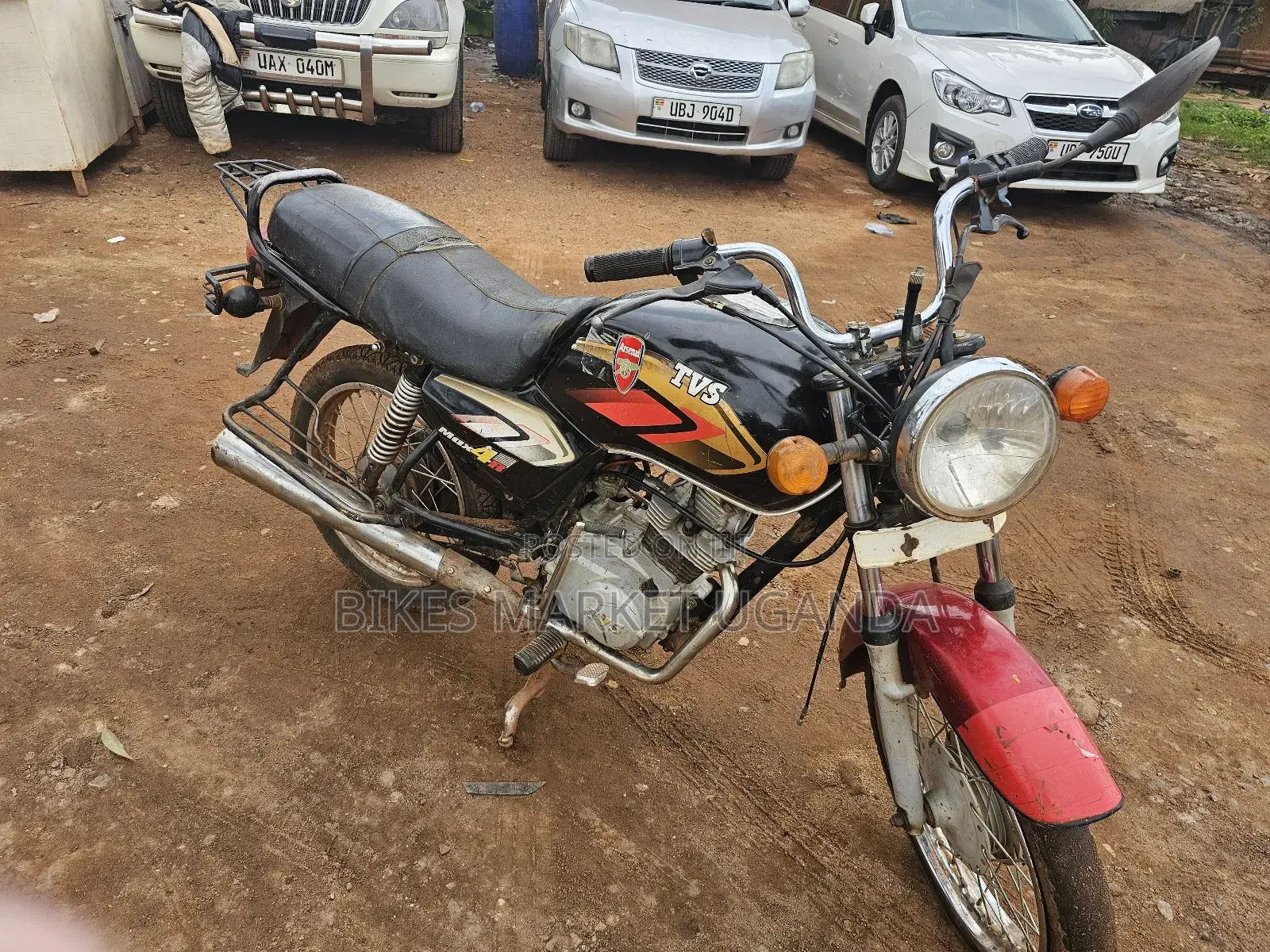 TVS XL 100 2017 Red