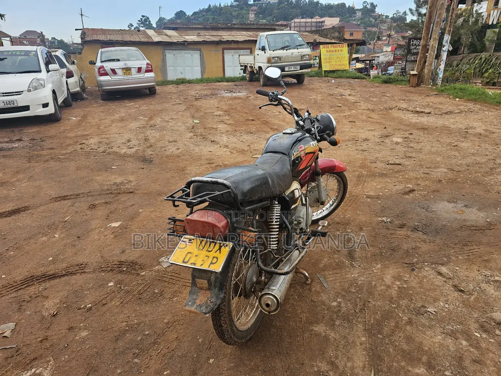 TVS XL 100 2017 Red