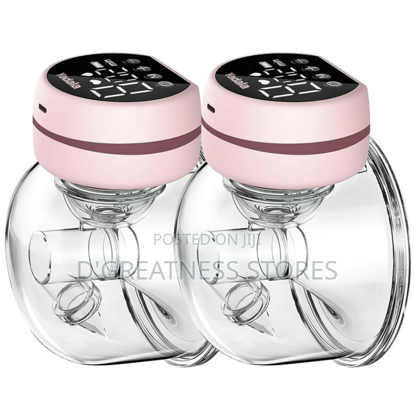 Doubled Wearable Breast Pump