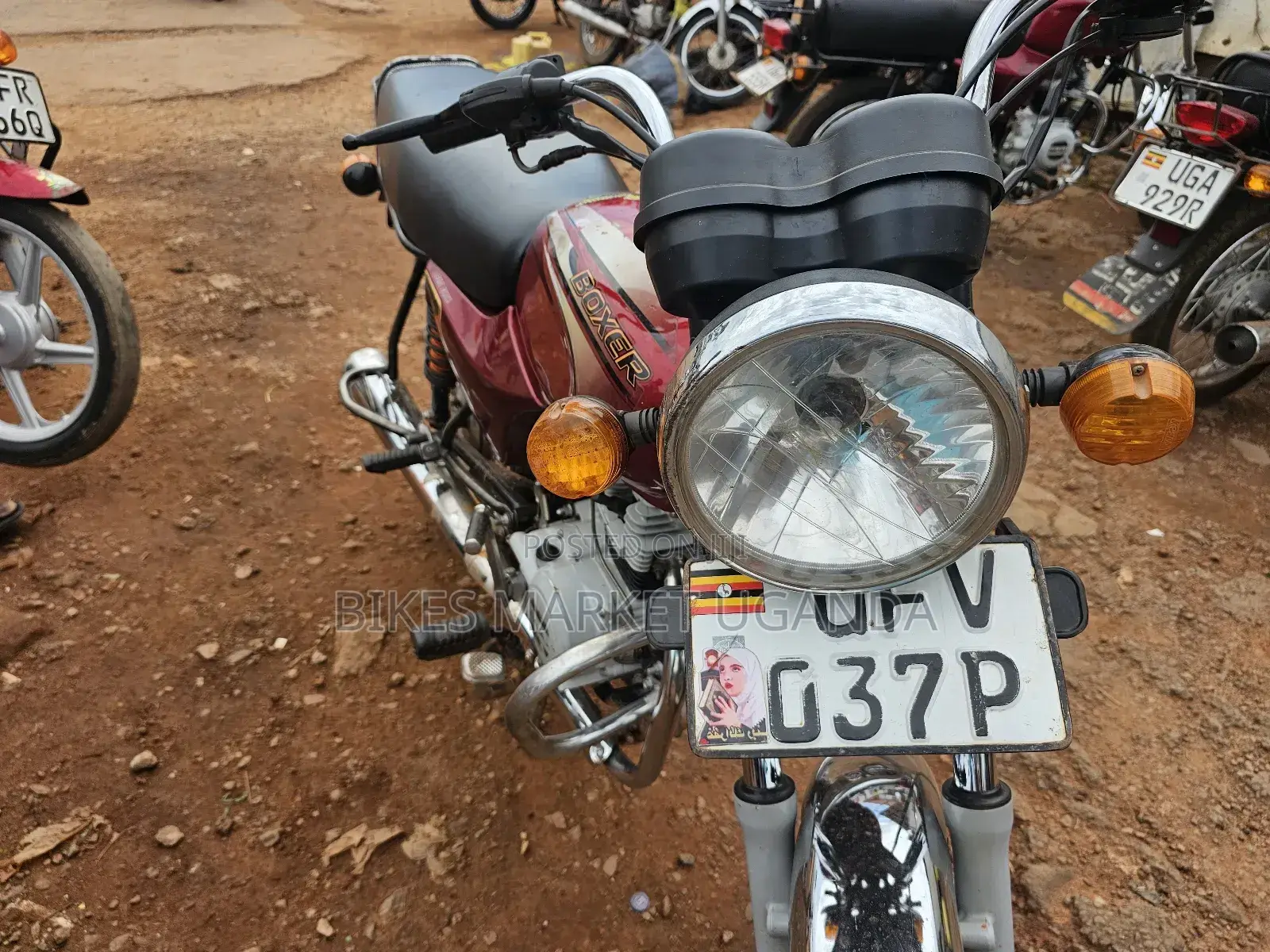 Bajaj Boxer 2018 Red