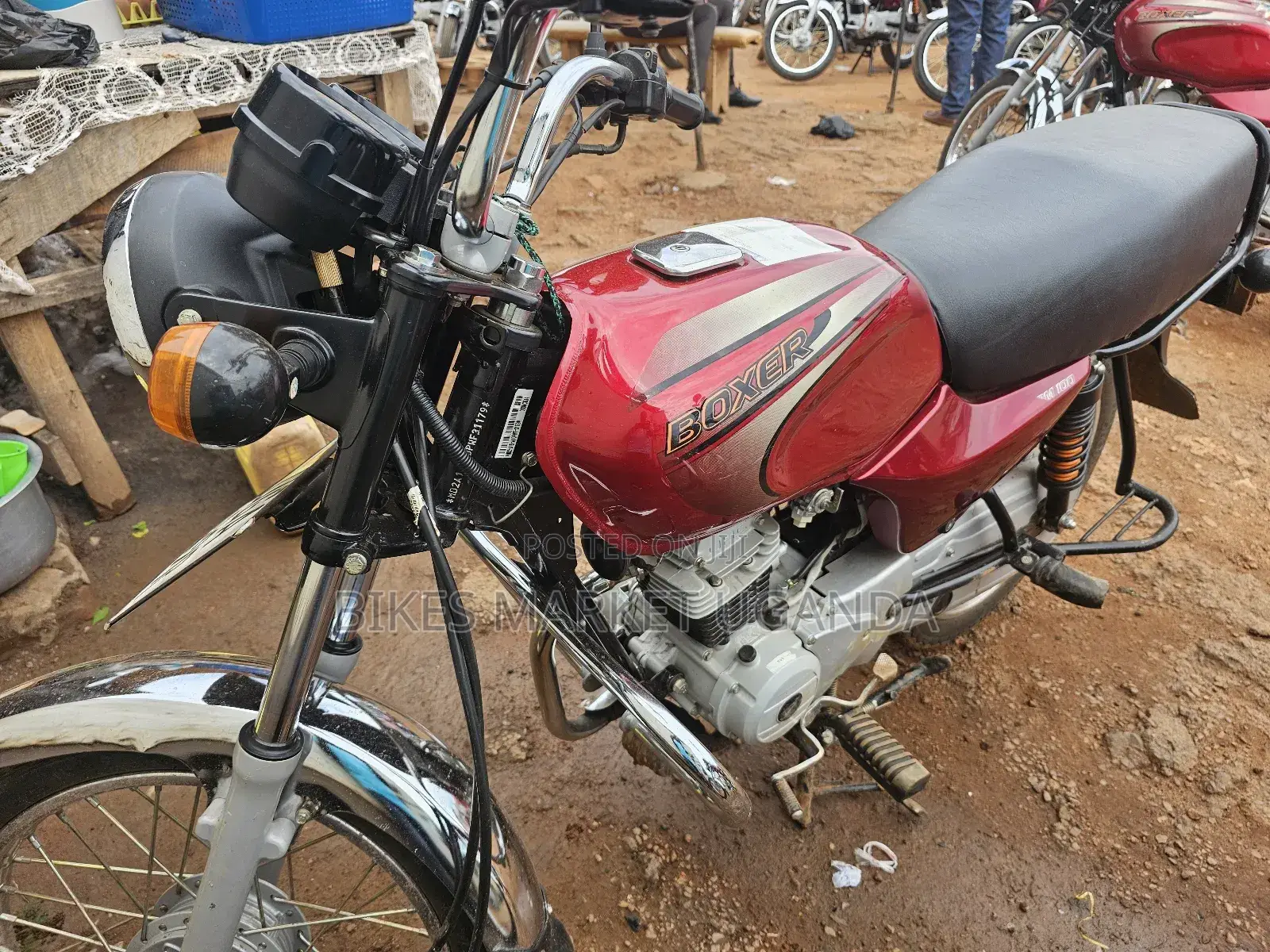 Bajaj Boxer 2024 Red